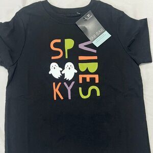 Toddler Crew Neck Spooky Vibes t-shirt